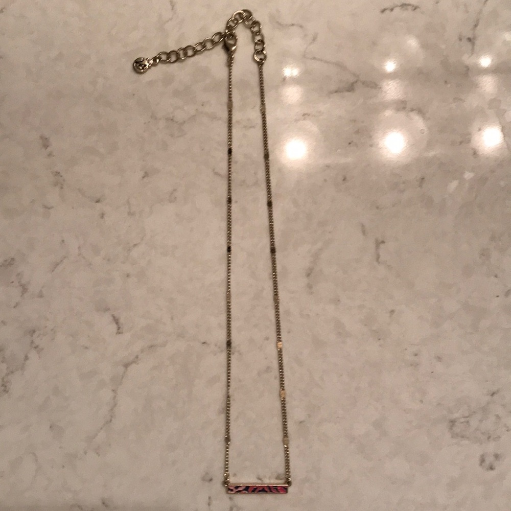 Vera Bradley bar necklace!